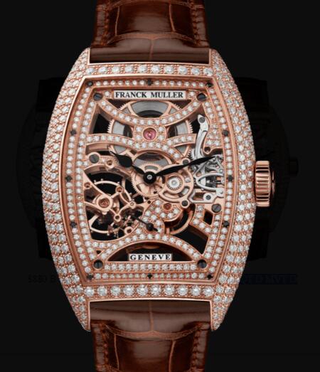 Franck Muller Cintree Curvex Men Skeleton Replica Watch for Sale Cheap Price 8880 B S6 SQT D MVT D